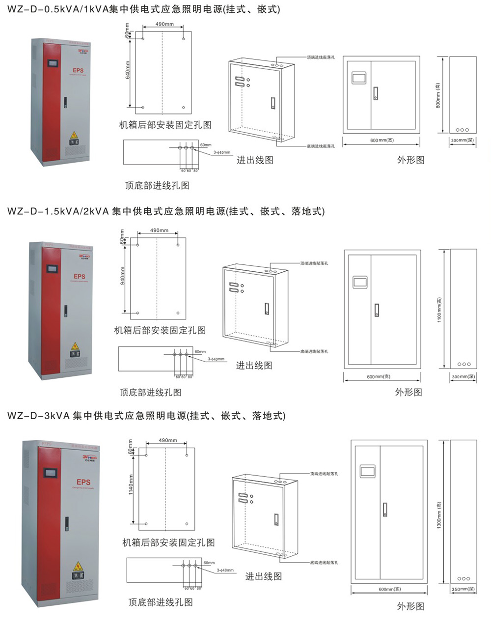 WZD-EPS消防应急灯具专用应急电源